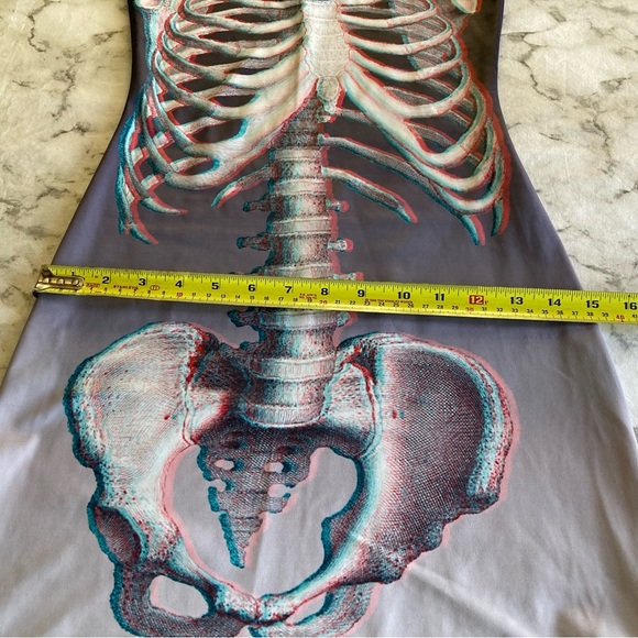 Skeleton 3-D ribs dress💀 - Picture 9 of 12